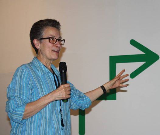 Sharon Irish giving a lecture